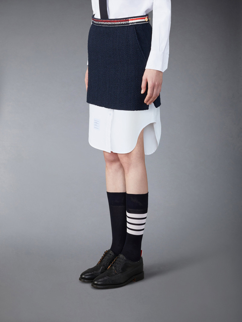 Thom Browne Tweed Mini Skirt outlook