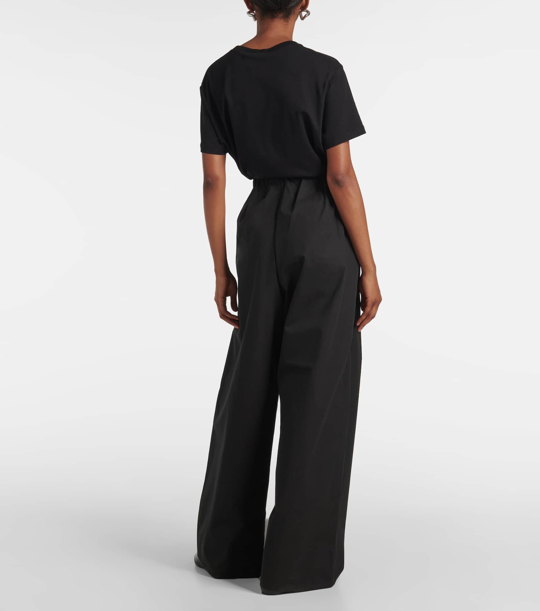 Dayne cotton wide-leg pants - 3