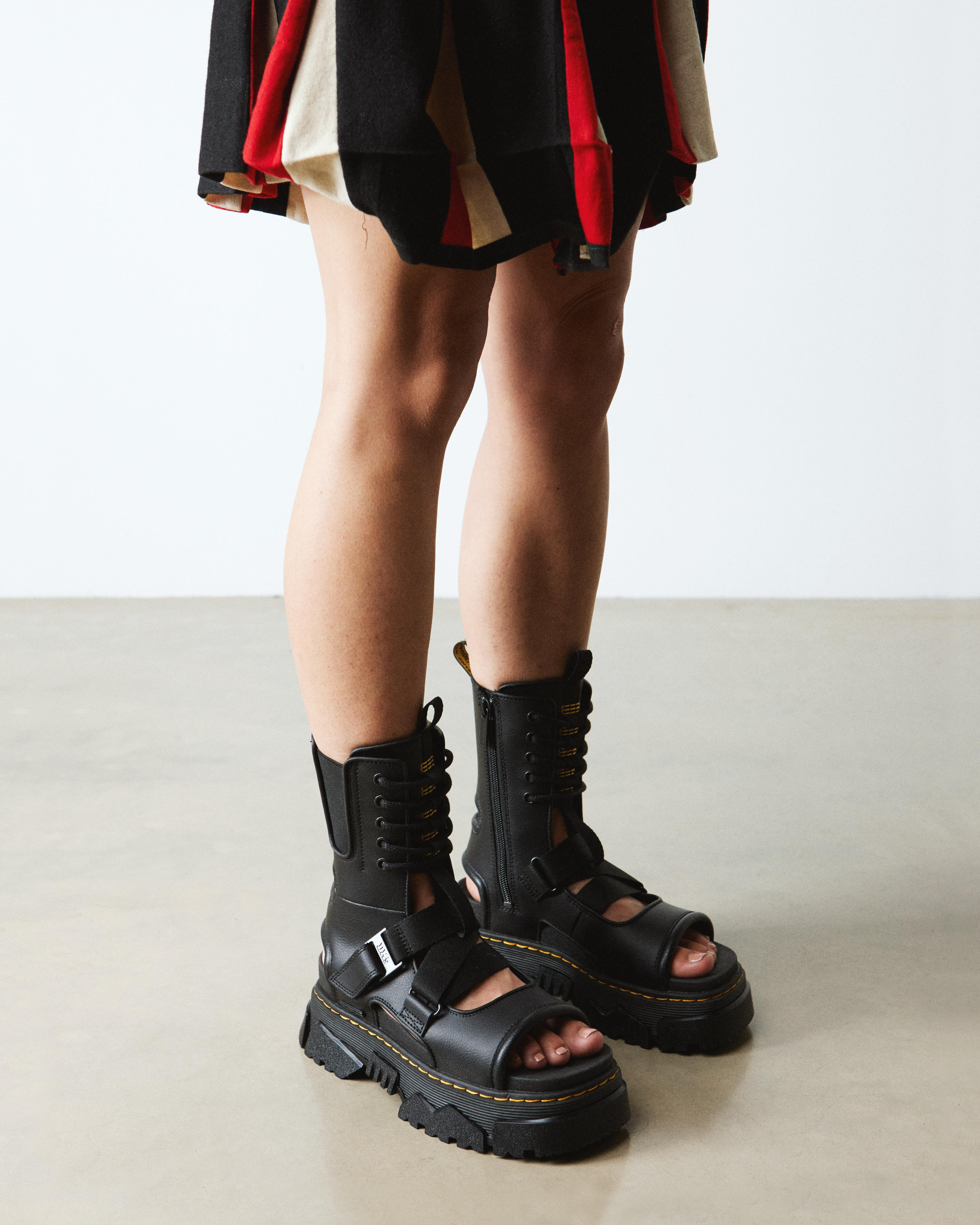 Mattison Leather Gladiator Sandals - 6