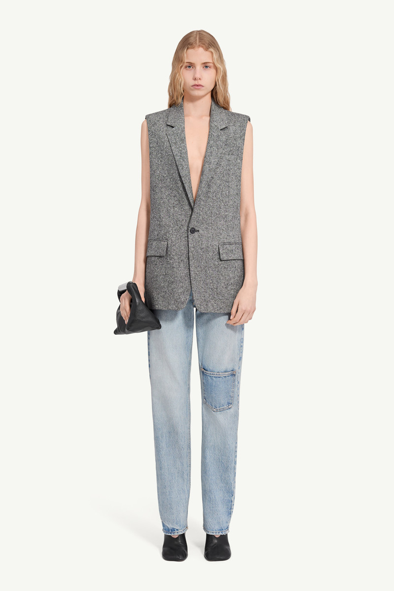 Dotty tweed gilet 1