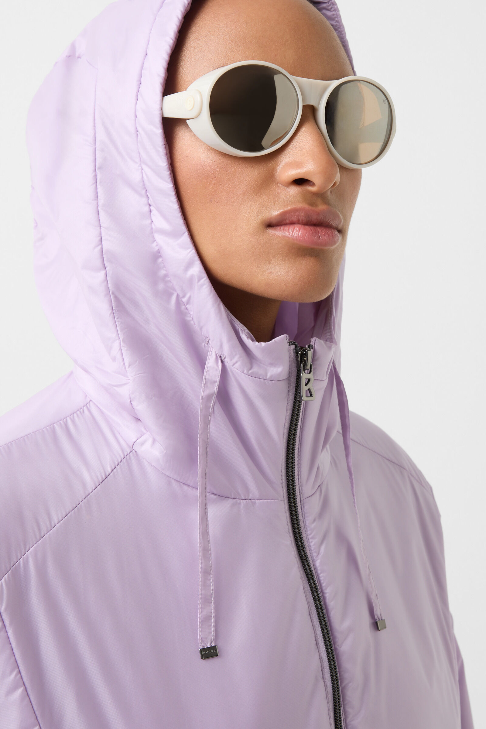 Beryll lightweight down jacket in Lilac - 6