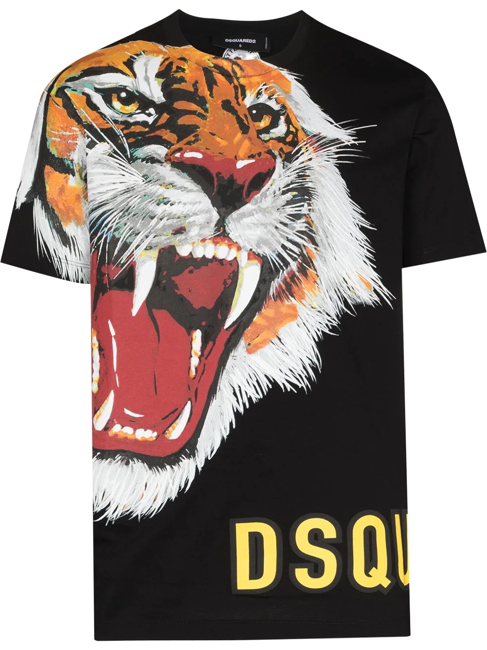 roaring tiger print T-shirt - 1