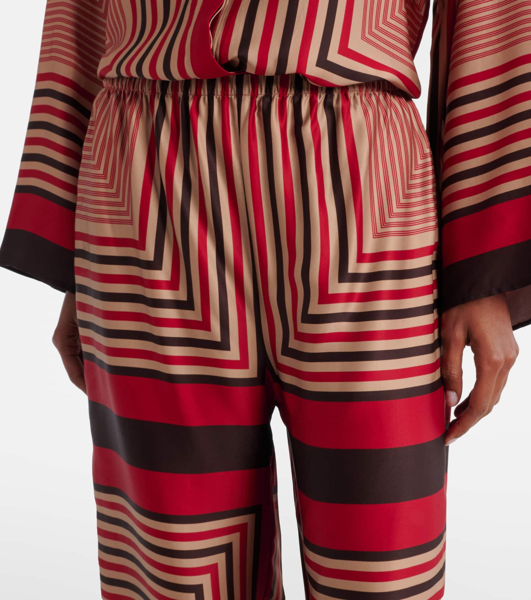 Jensen printed wide-leg pants - 4