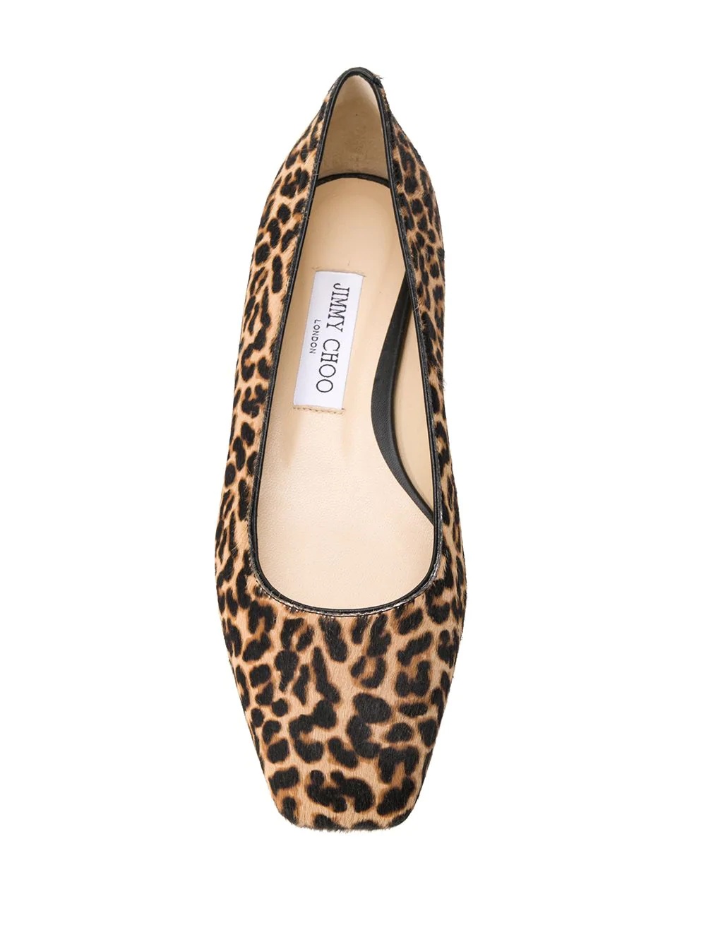 Mirele leopard print ballerina shoes - 4