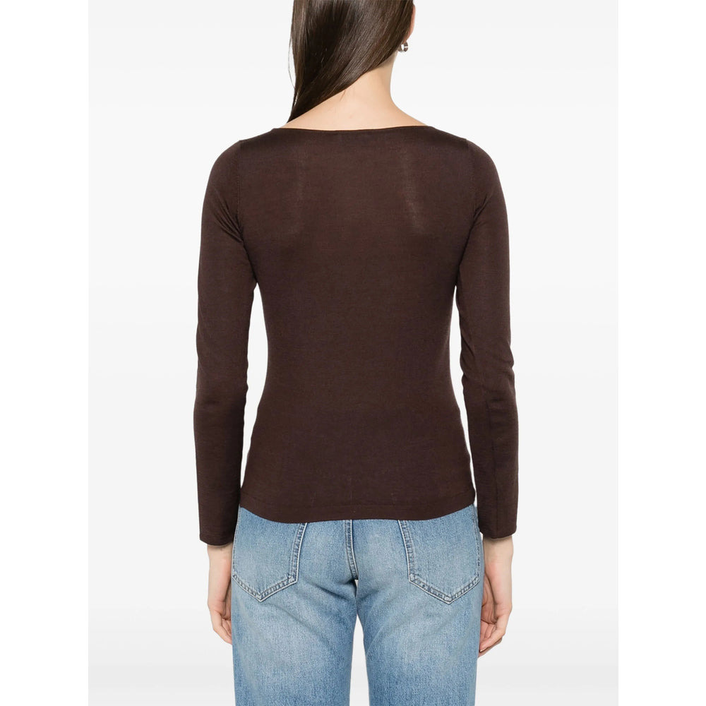 Brunello Cucinelli Brown Tops - T-Shirts & Jerseys Women - 5