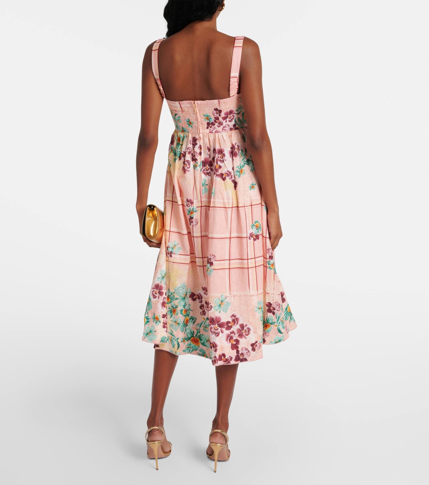 Miramar Prado linen midi dress - 3