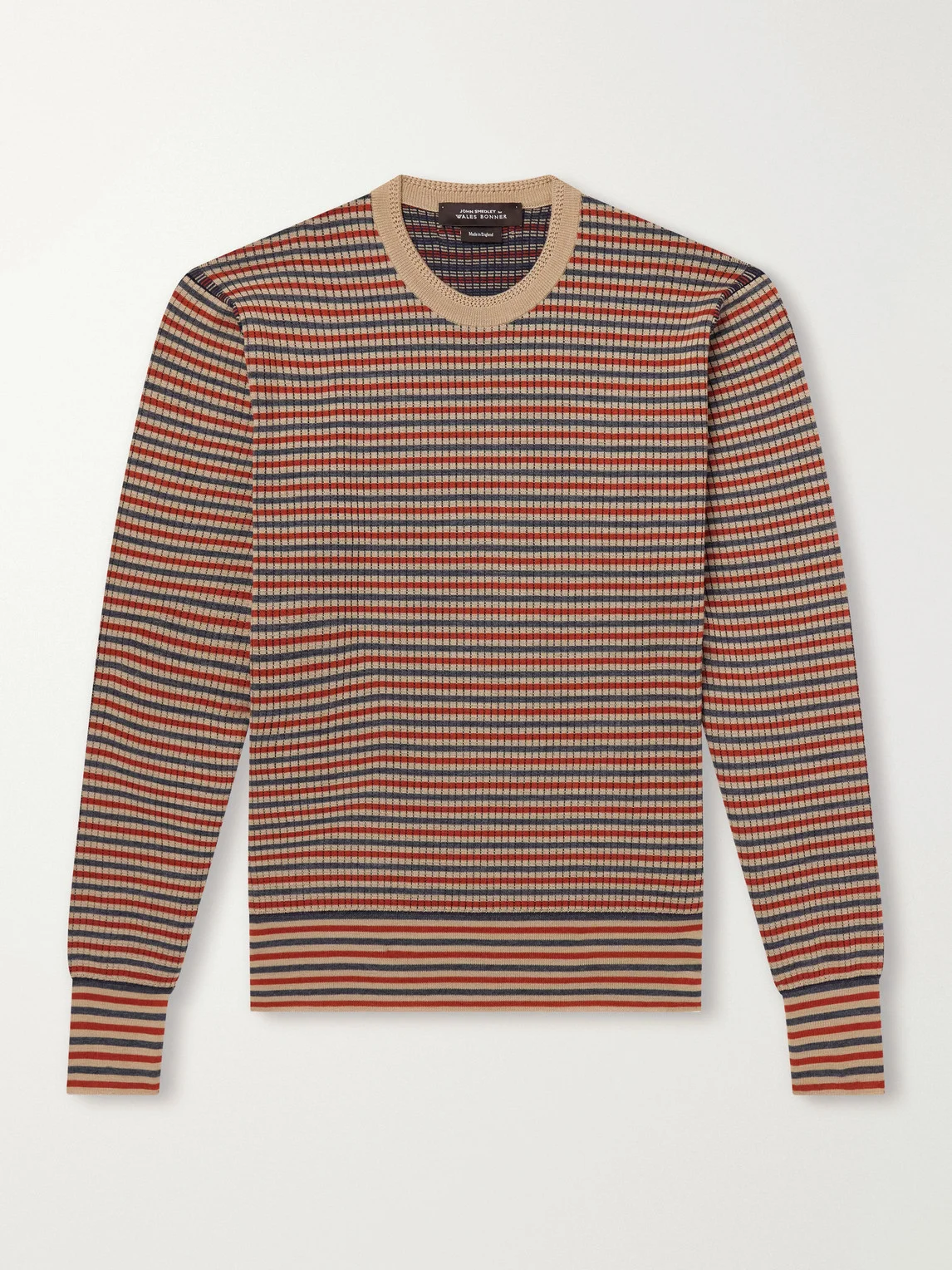 Chant Striped Merino Wool Sweater - 1