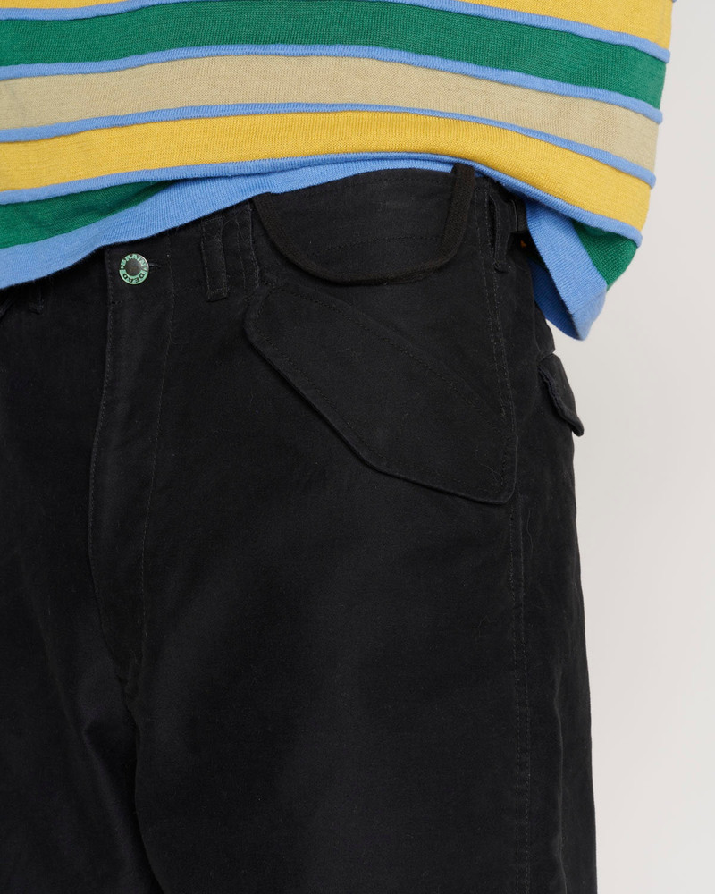 Moleskin Cloth Pant - Black 4