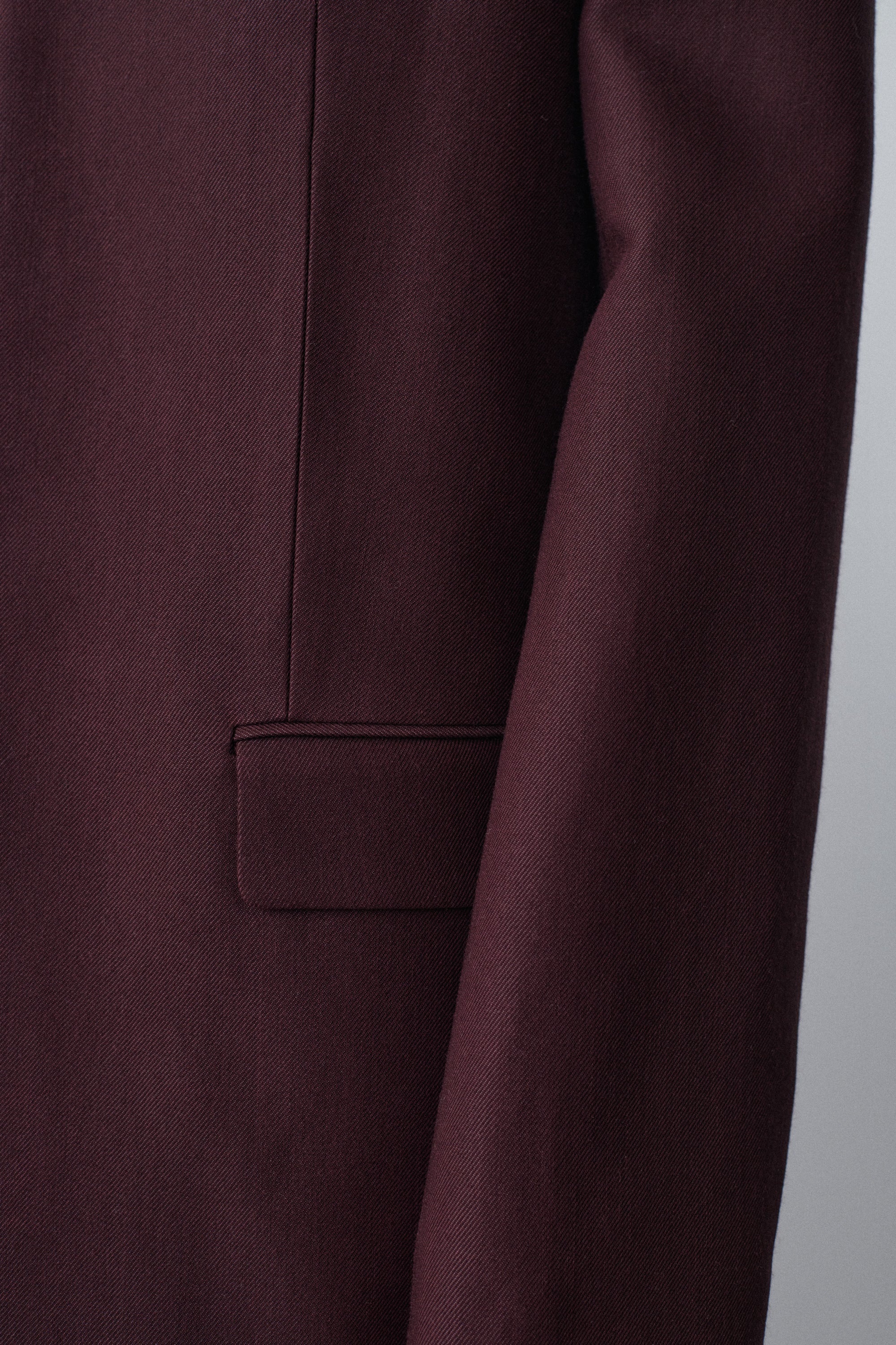 Fie Jacket in Virgin Wool and Silk - 4