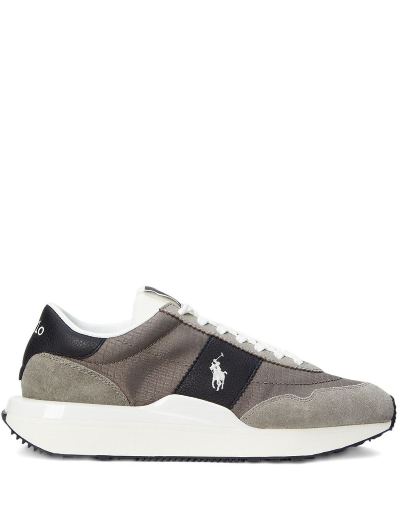 Train 89 suede panelled sneakers 1