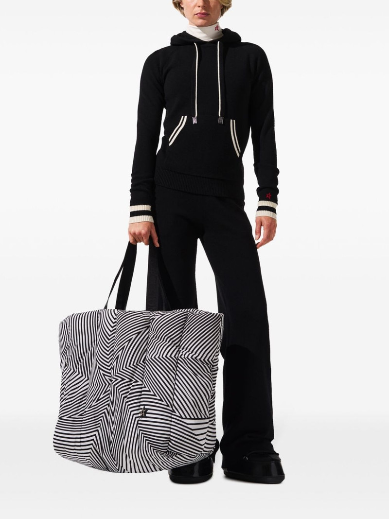 PERFECT MOMENT star-print tote bag outlook