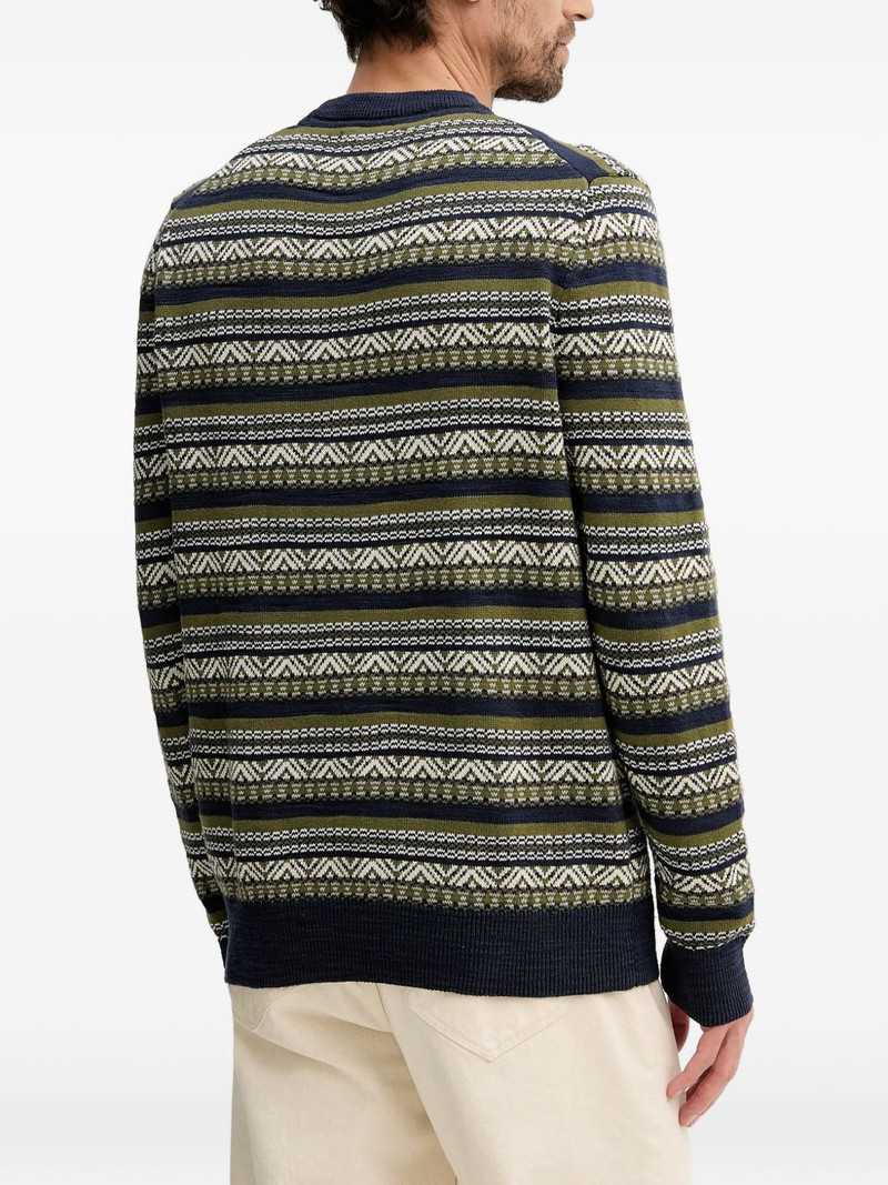 Topcliffe patterned knit sweater 3