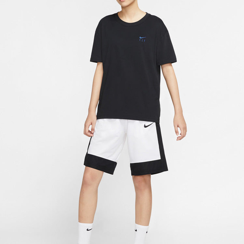 (WMNS) Nike Dri-Fit 농구 짧은 소매 'Fly Black' CV0951-010 3