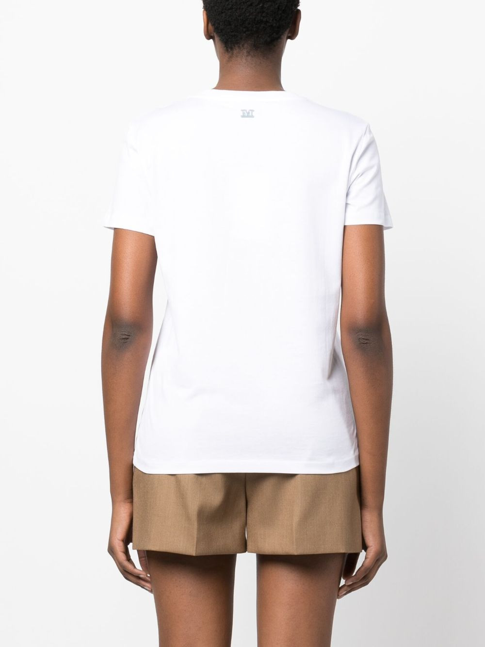 logo-print cotton T-shirt - 4