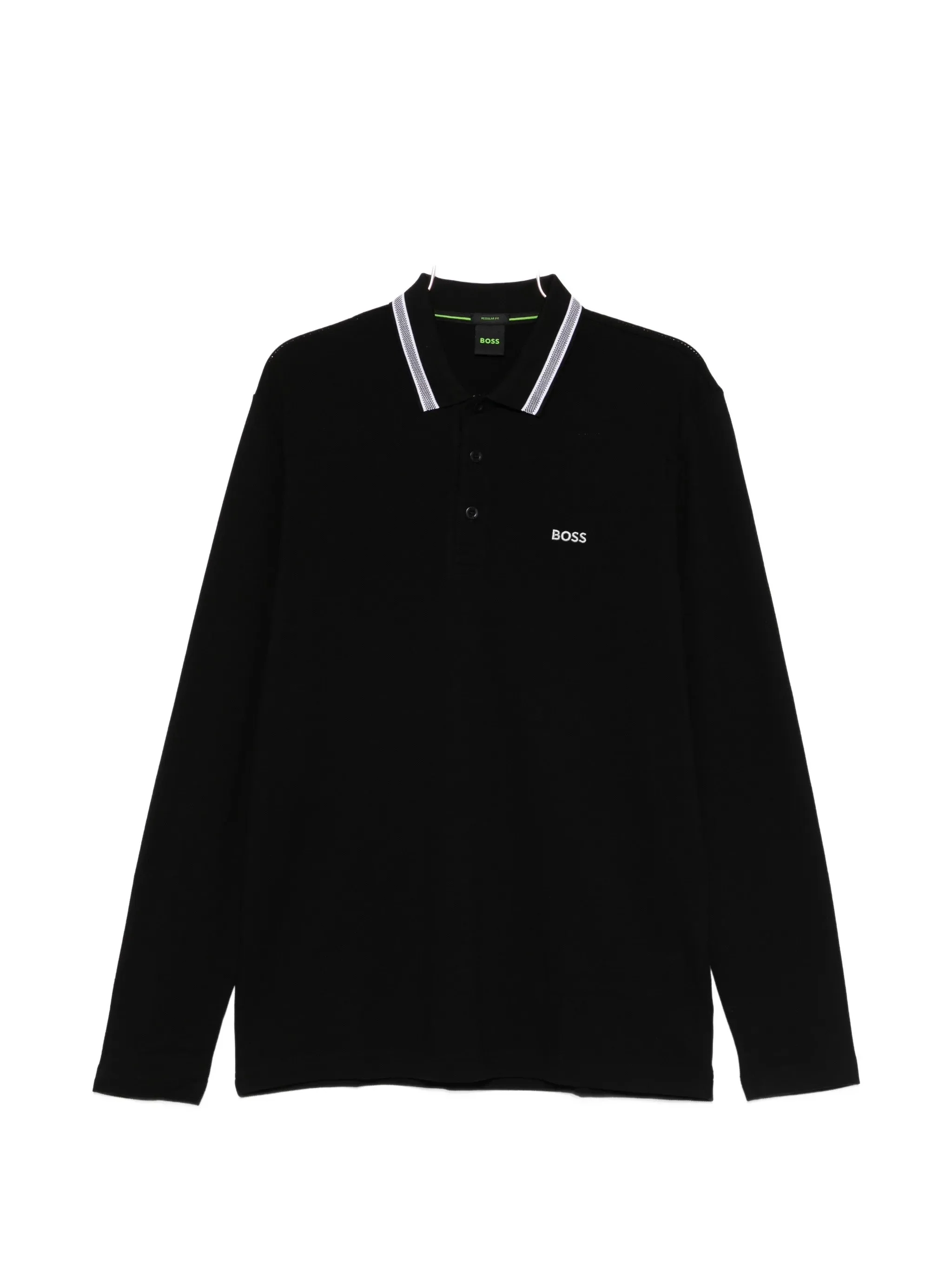 Boss Long-sleeve Polo Shirt - 1