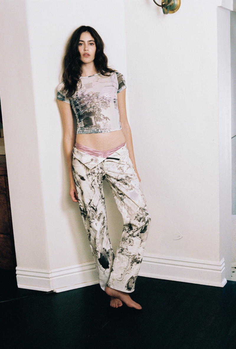 MESH MINI TEE - NEW BAROQUE - 1