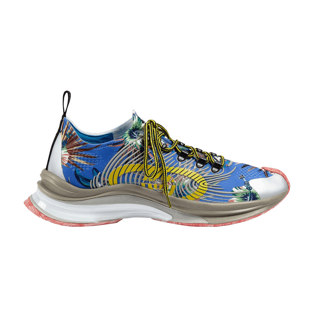 Gucci Run Sneaker 'Marble and Floral' - 1