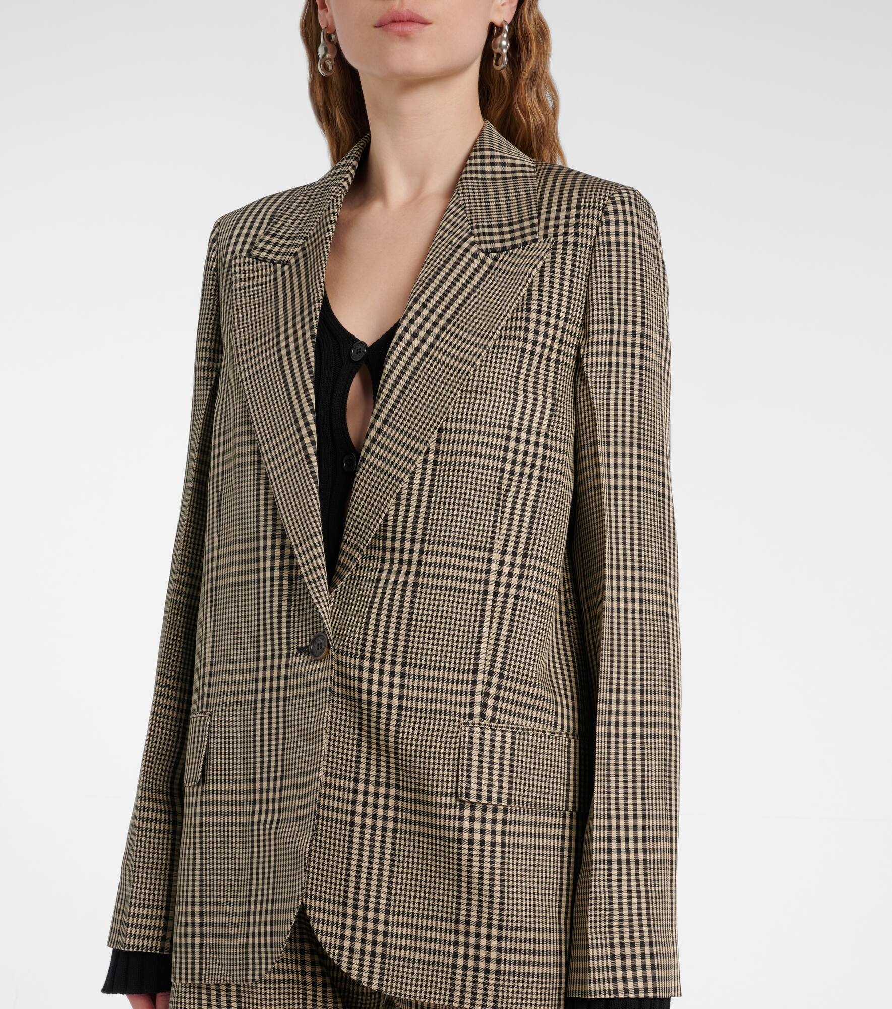 Plaid blazer - 6