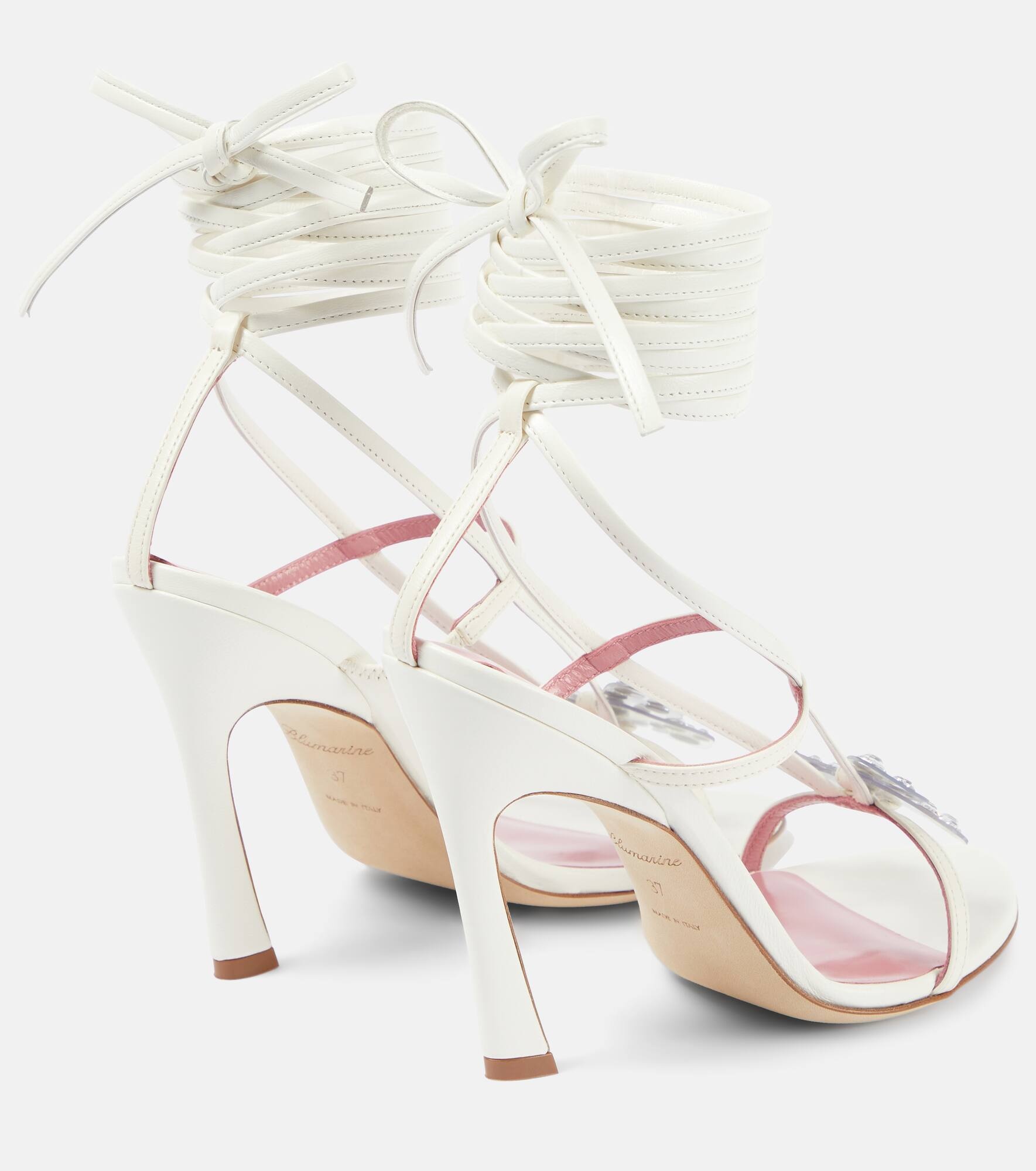 Butterfly 105 leather sandals - 3