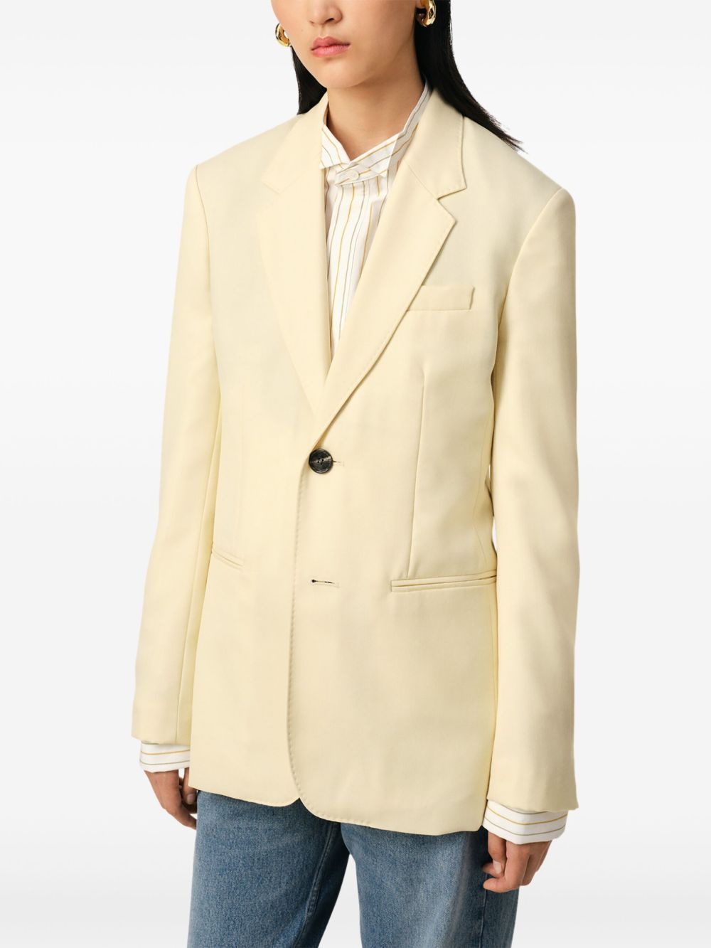 wool blazer - 5