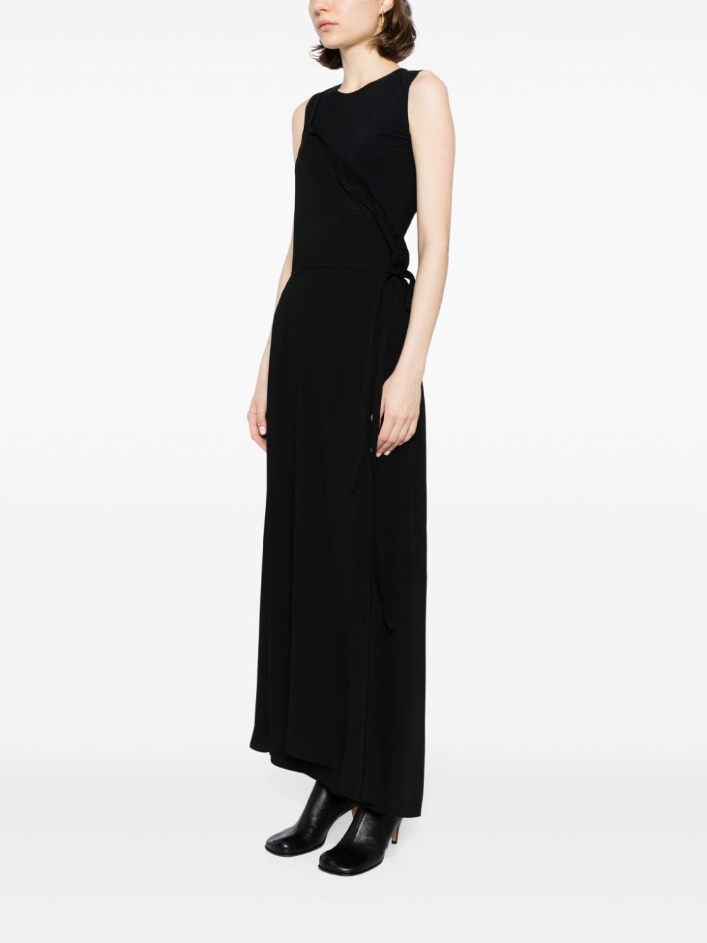 lace-detail maxi dress - 3