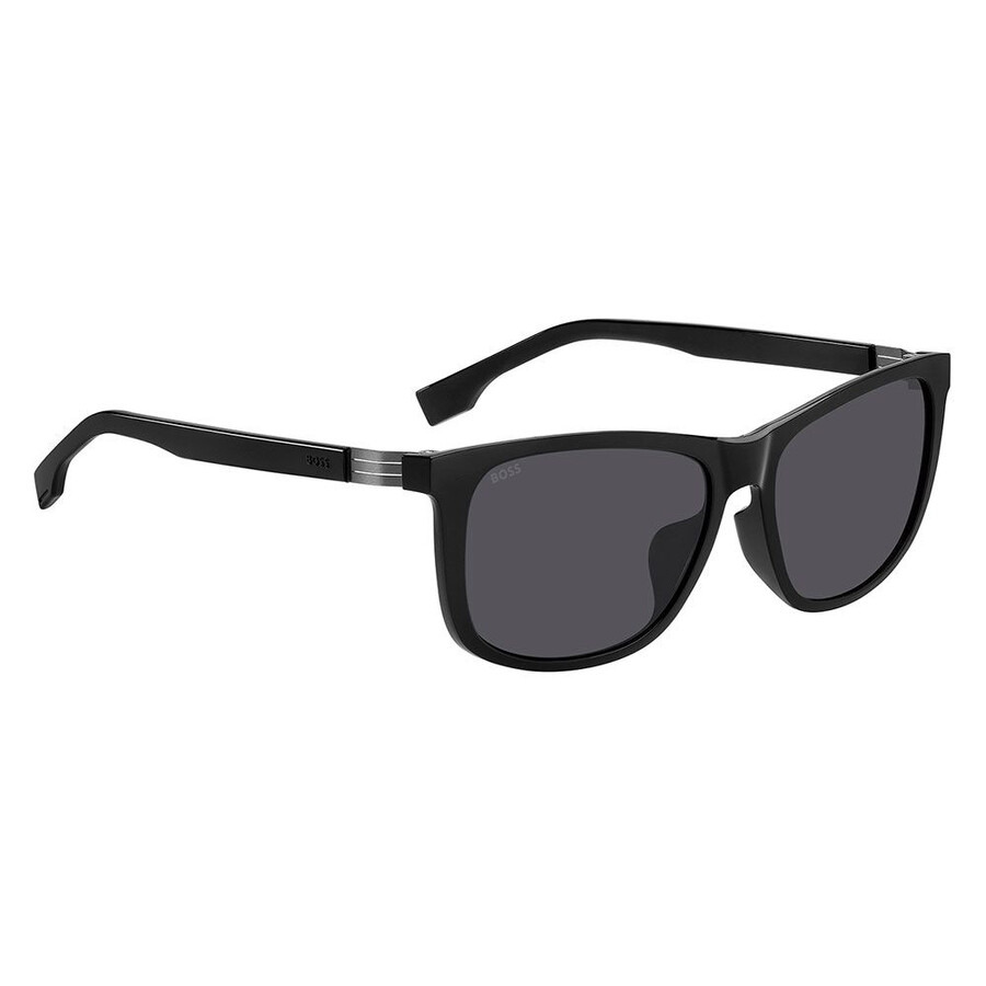 Hugo Boss - Hugo Boss Dark Grey Square Men's Sunglasses BOSS 1617/F/S 0807/IR 59 - 1