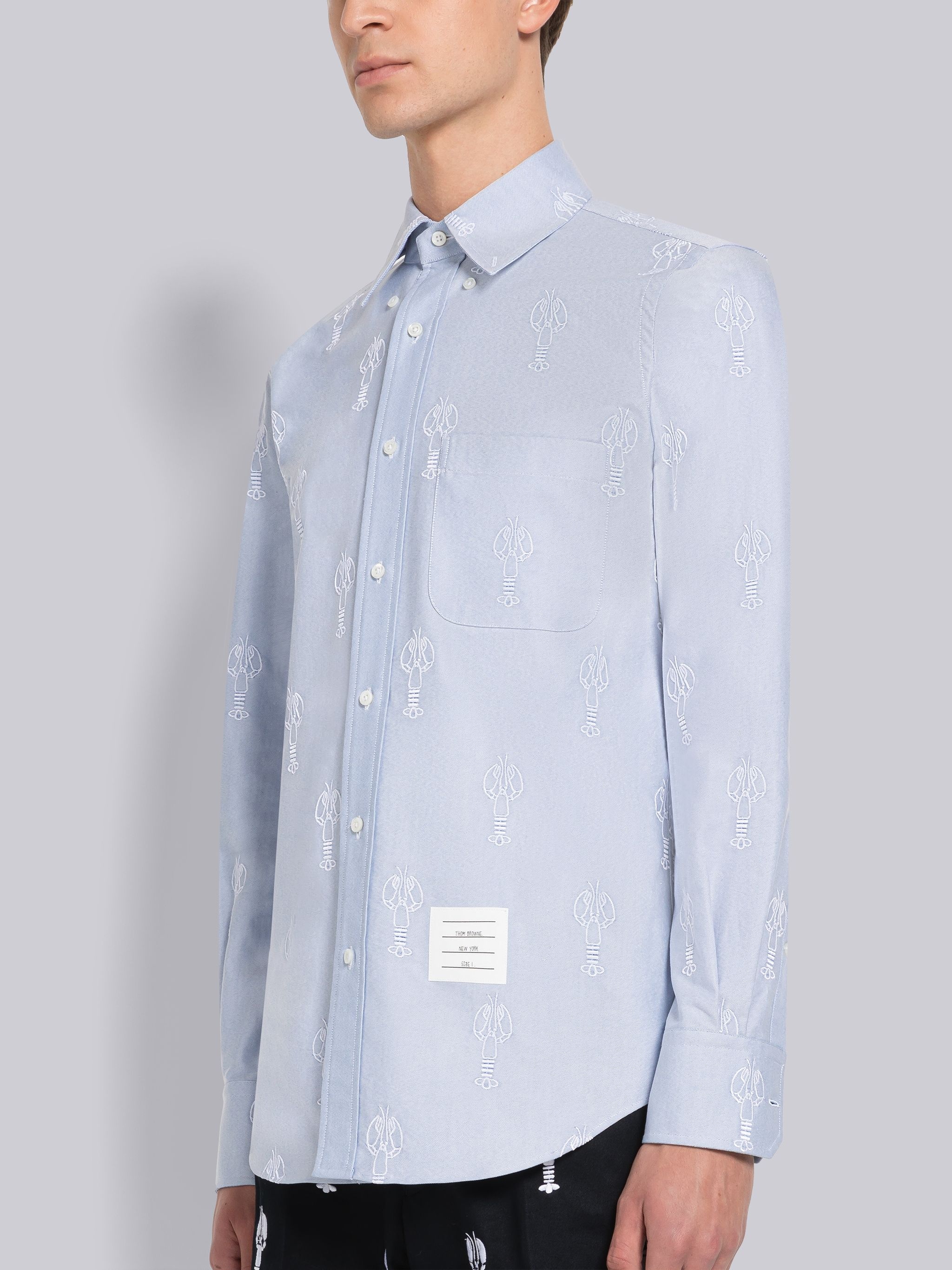 Lobster Half Drop Straight Fit Shirt - 2