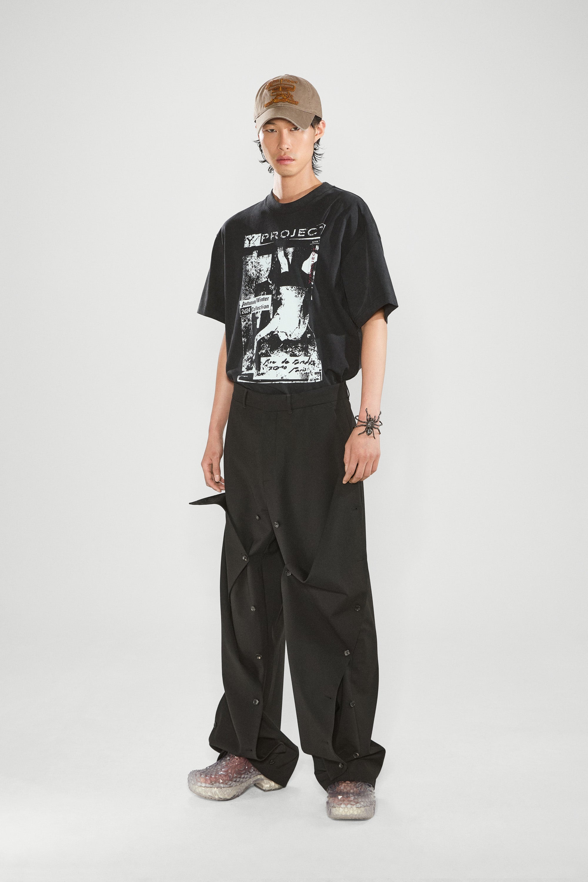 Button Panel Pants - 4