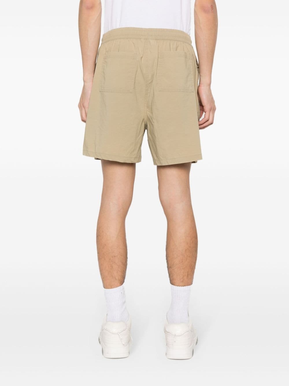 logo-embroidered bermuda shorts - 4