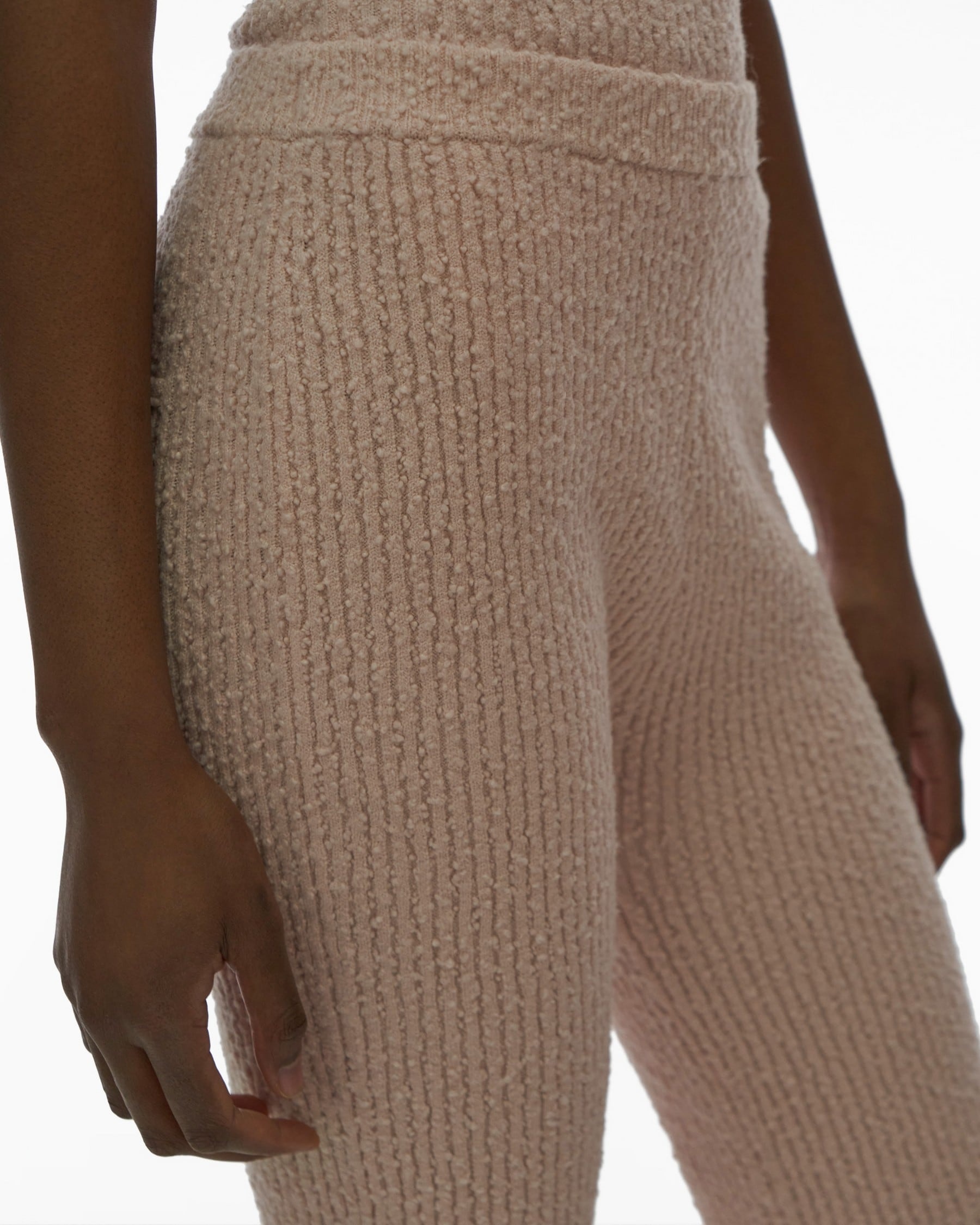 RIBBED FLARE PANT - 7