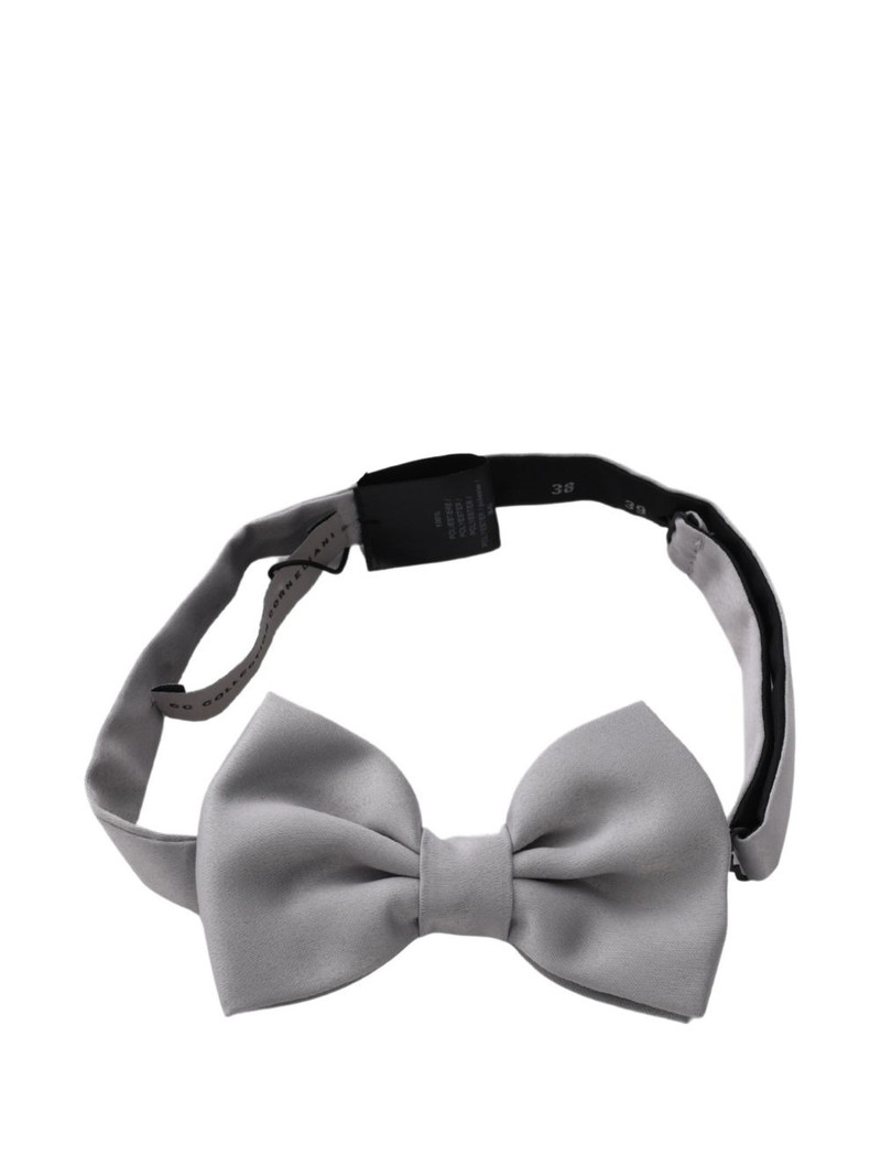 CORNELIANI grey bow tie outlook