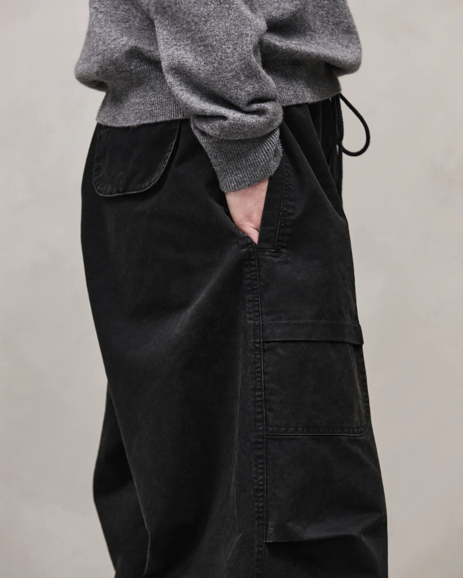 BARREN CARGO WASHED BLACK - 7
