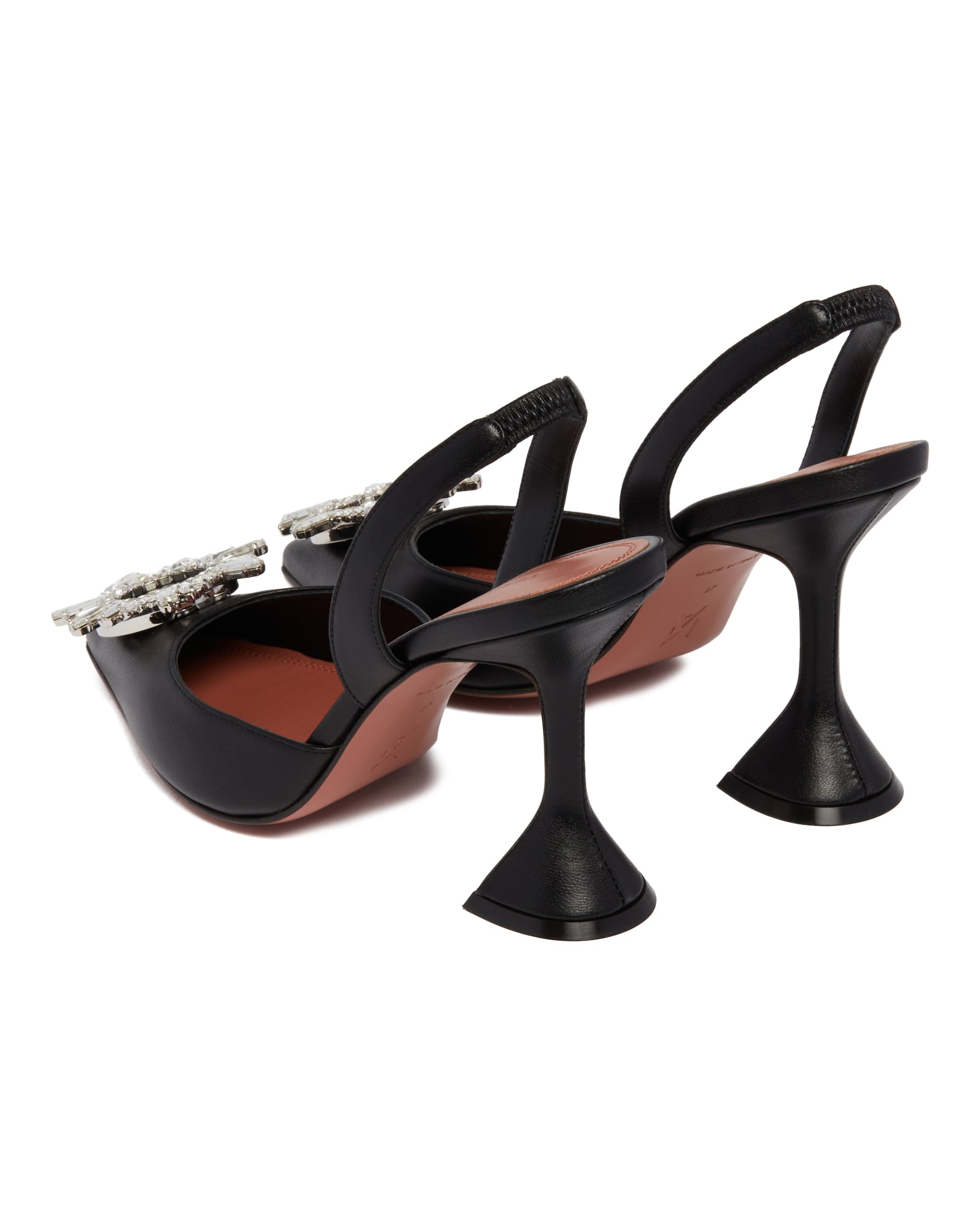 Black Begum Sandals - 5