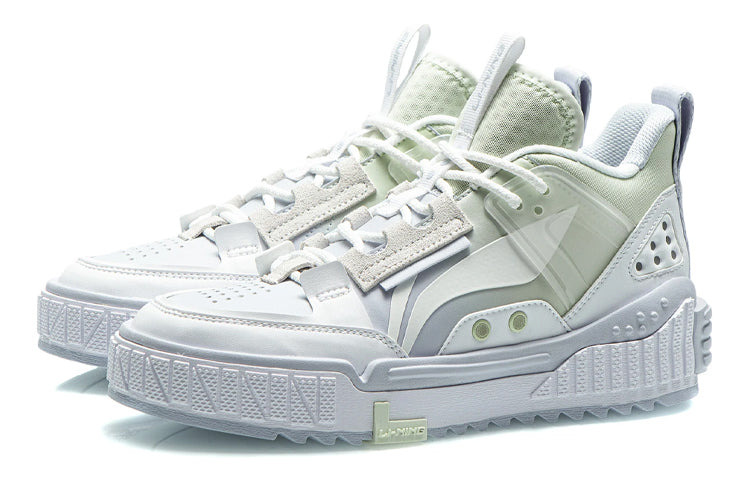 (WMNS) Li-Ning NO.258 Mid 'White Light Green' AGCR312-4 - 4
