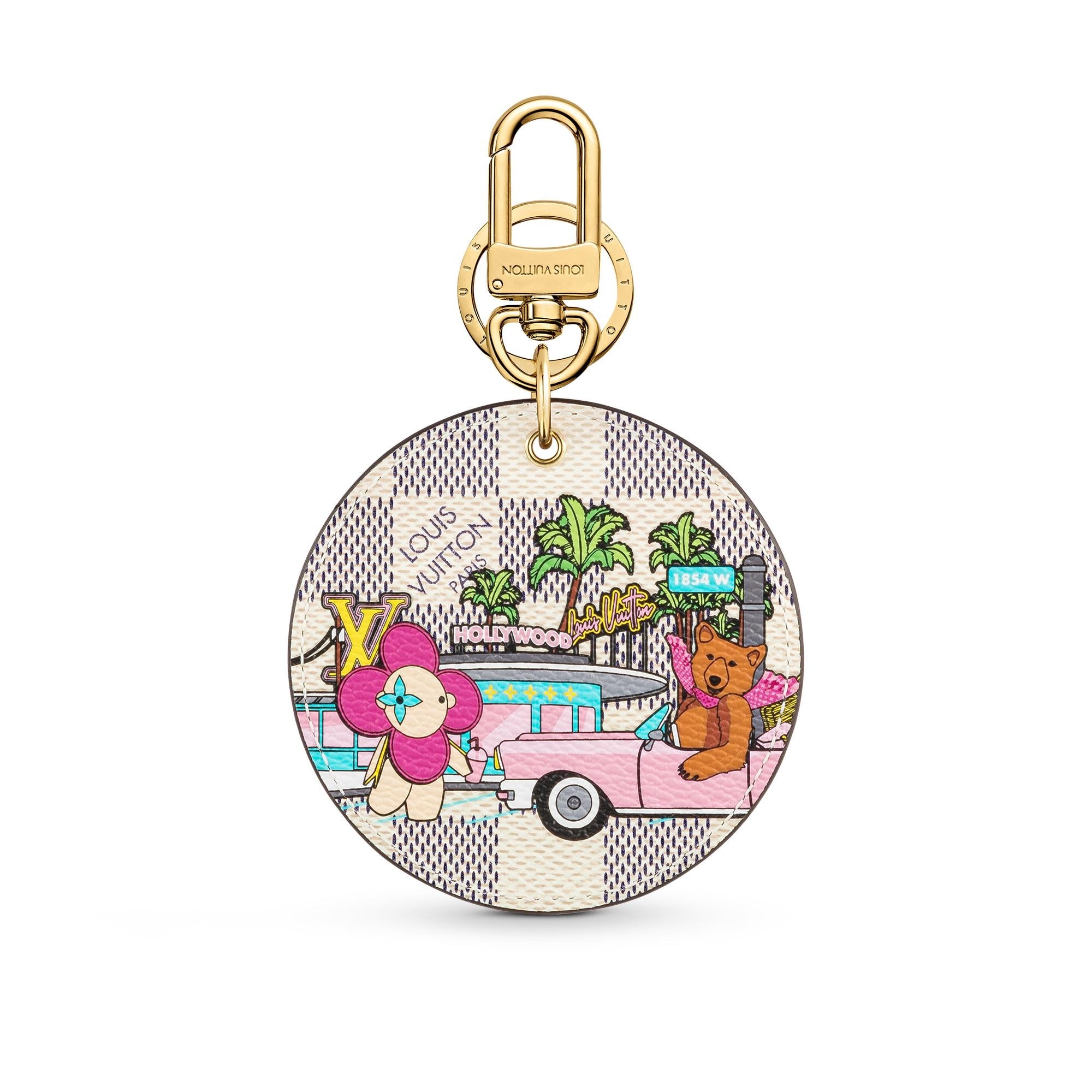Illustre Hollywood Drive Xmas Bag Charm and Key Holder - 1