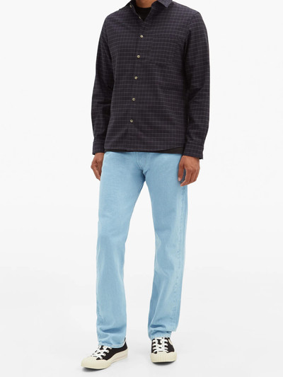 A.P.C. Vico checked cotton-twill shirt outlook