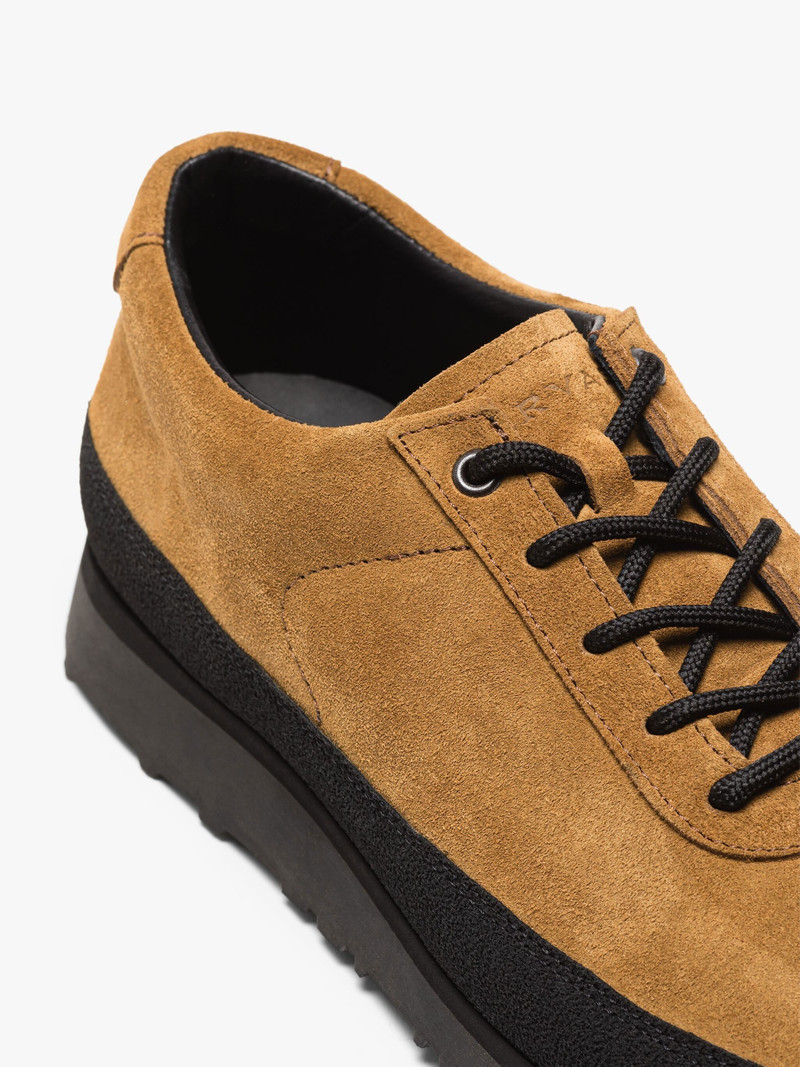 TARVAS DARK GREY SUEDE EXPLORER SHOES 5