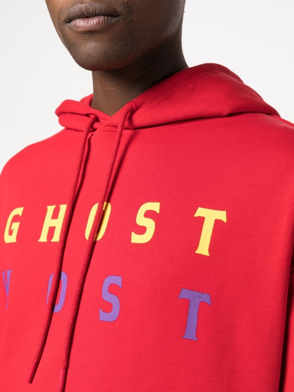 Ghost Host-print hoodie - 5