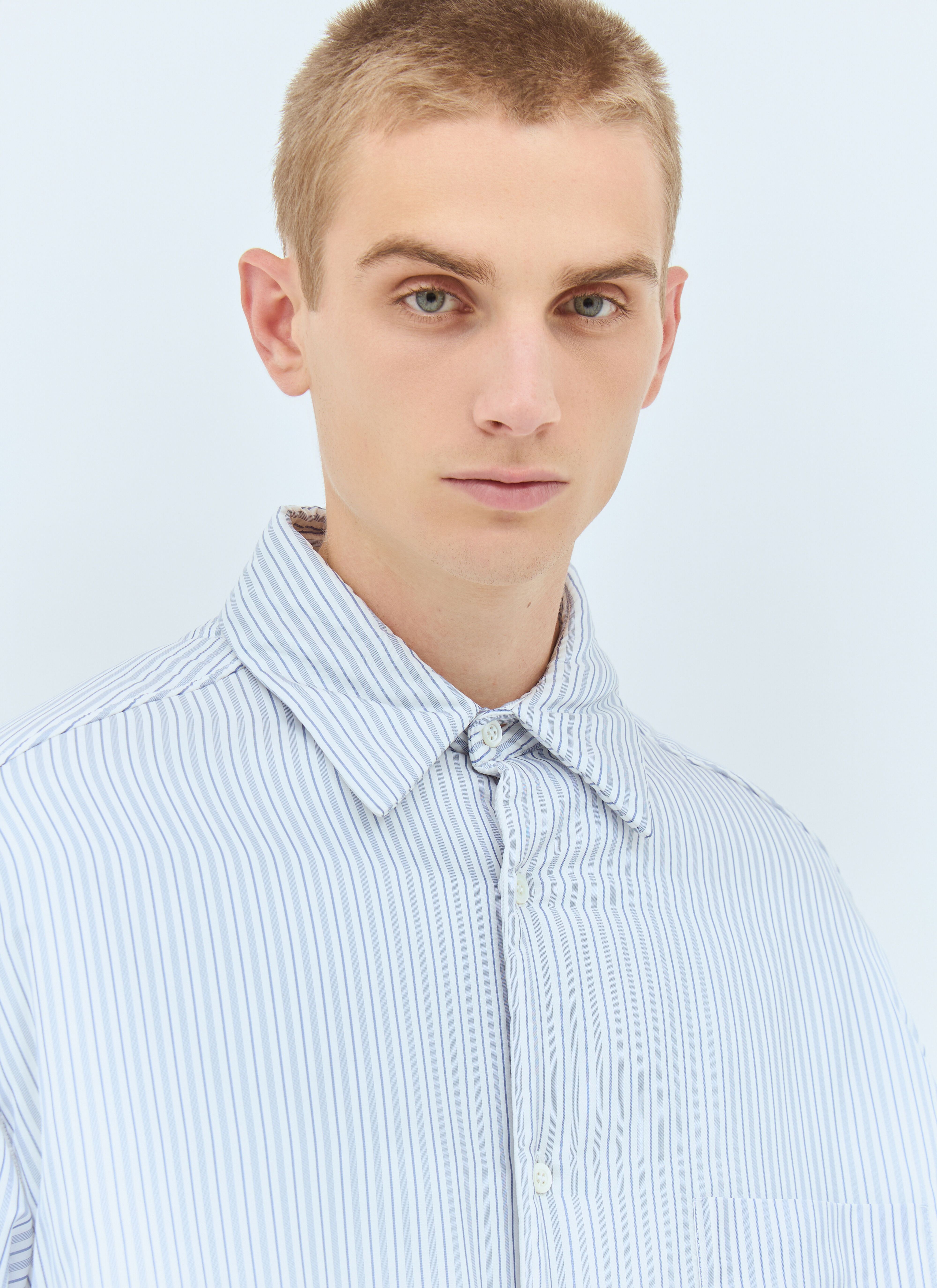 Padded Stripe Shirt - 3
