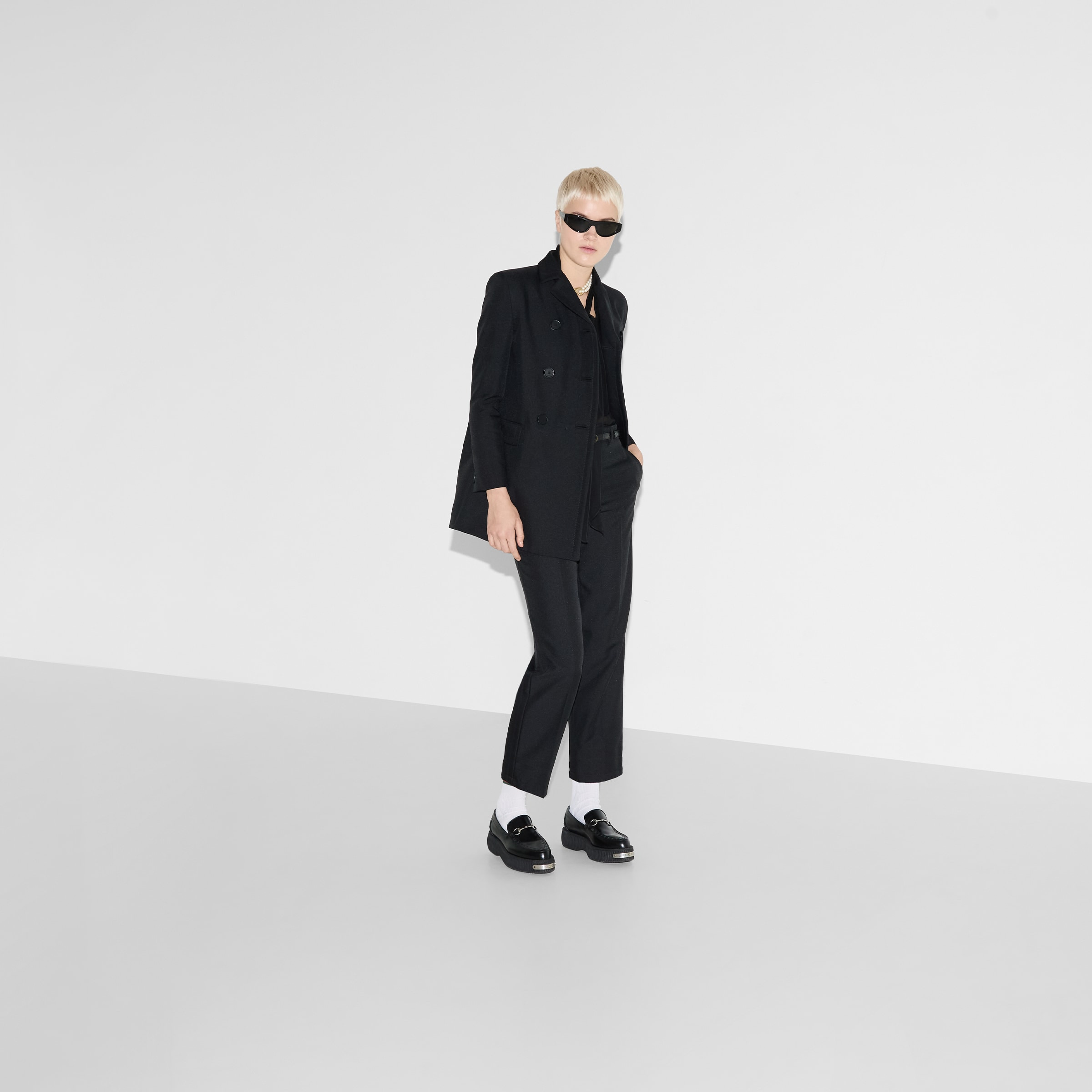 Fine drill pant with embroidery - 6