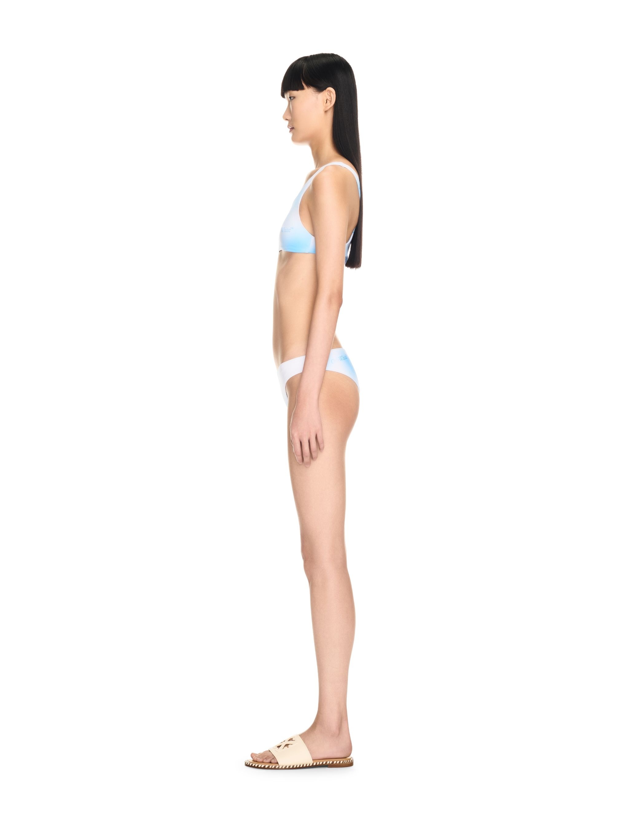 Gradient One Shoulder Bikini - 3