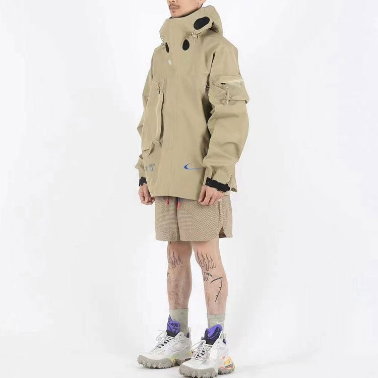 Nike Jacket x OFF-WHITE 'Khaki'  DQ6457-247 - 4