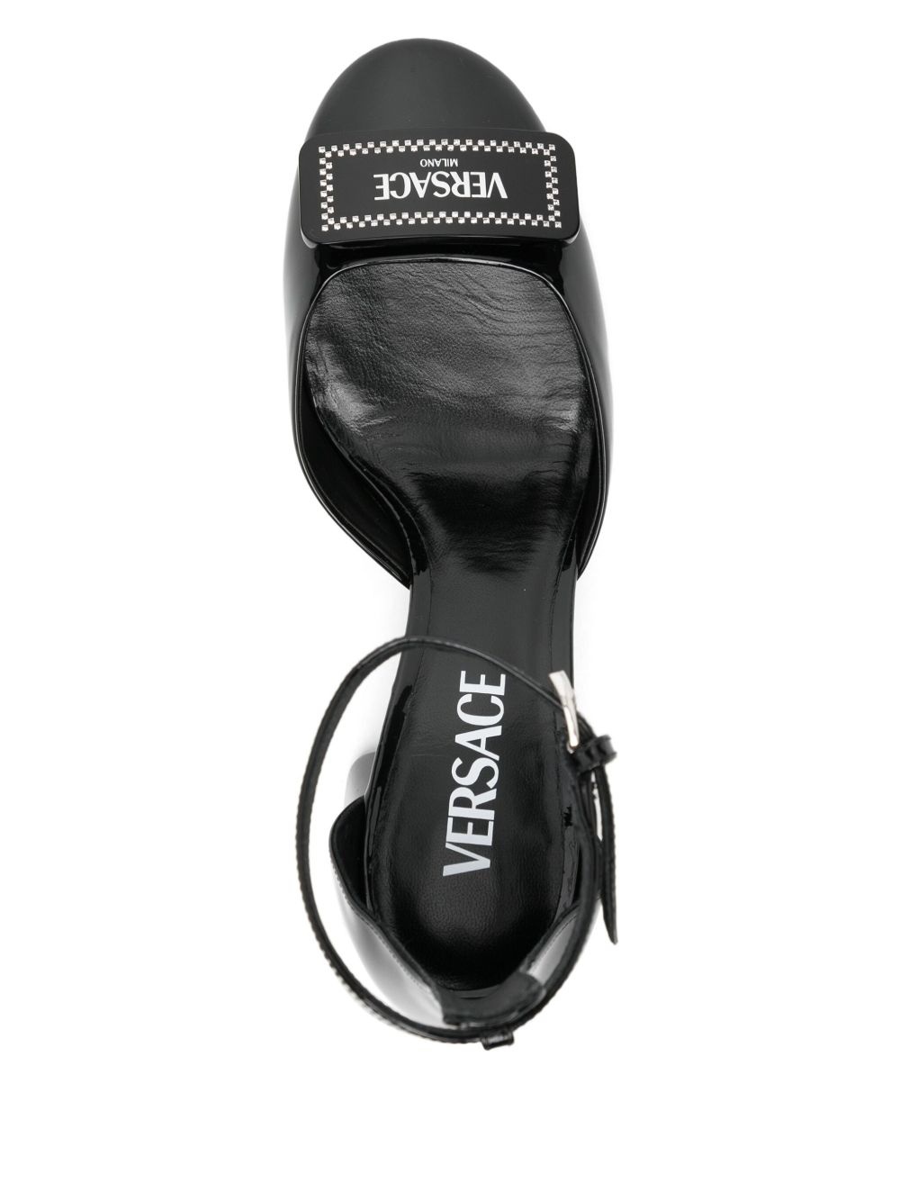 leather 80mm pumps - 4
