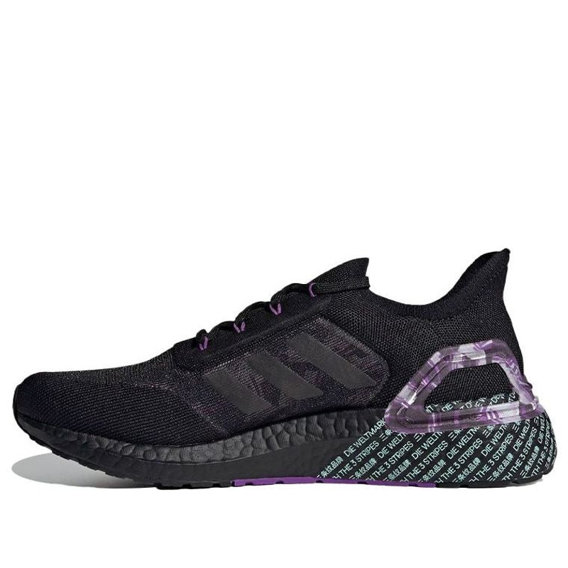 adidas Ultraboost 20 City Light Shoes 'Core Black Active Purple' GY5006 - 1
