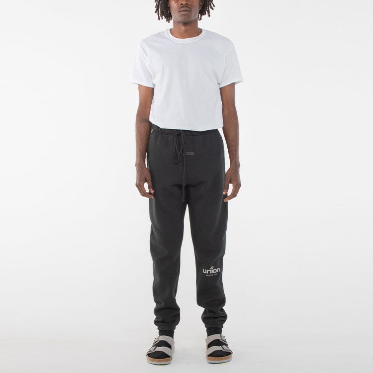 Fear of God Essentials x Union LA FW21 Vintage Sweatpant Black FOG-FW21-090 - 2
