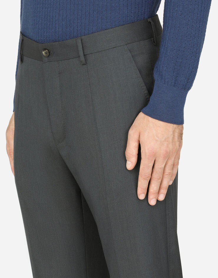 Wool and silk pants - 4