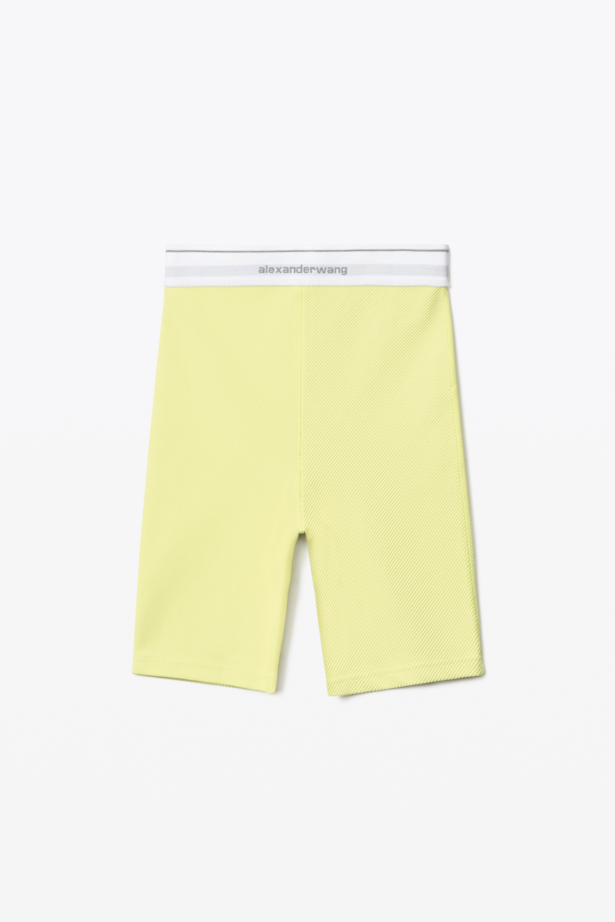 LOGO ELASTIC BIKE SHORT IN RIBBED JERSEY - 1