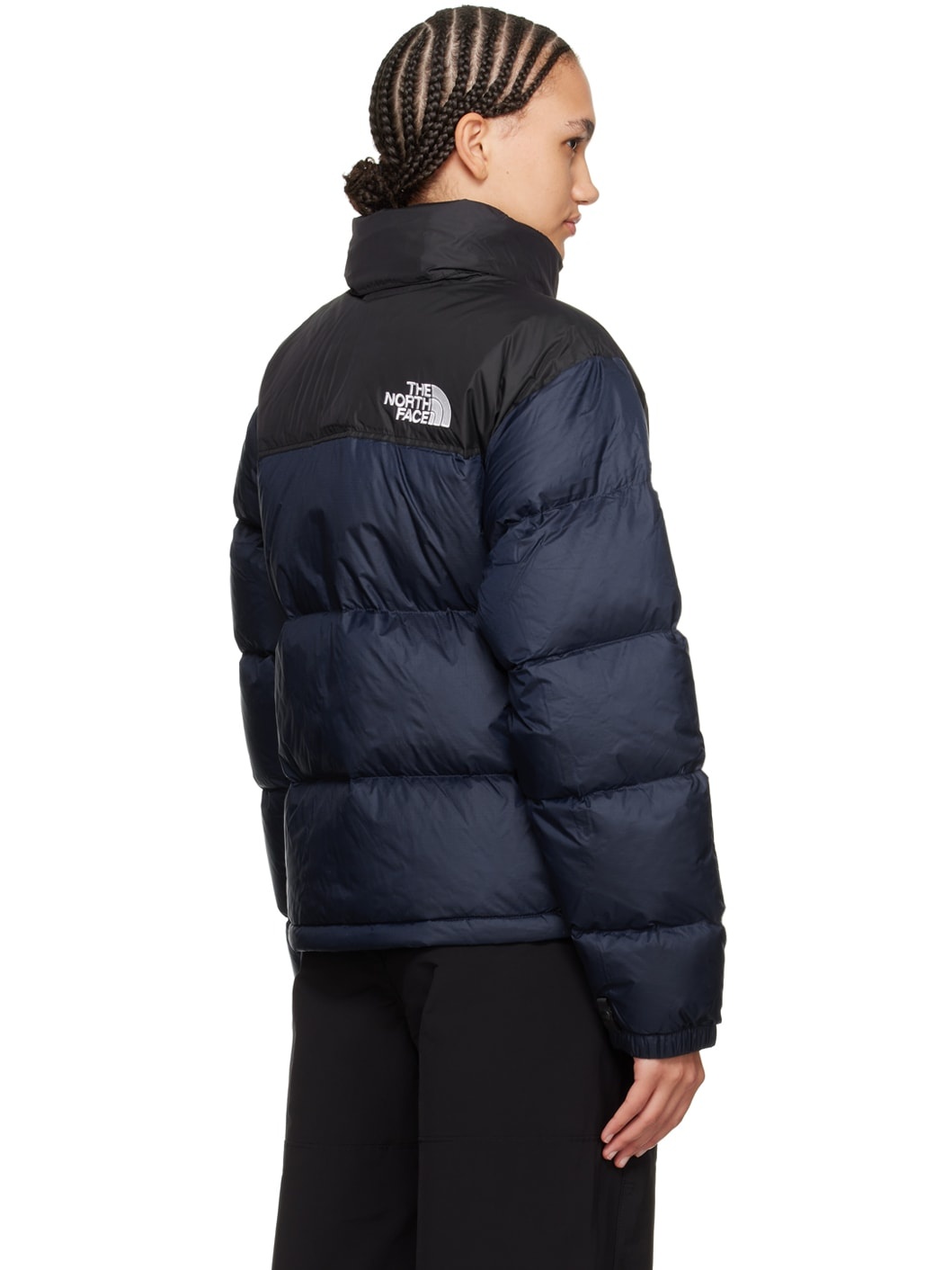 Navy & Black 1996 Retro Nuptse Down Jacket - 3