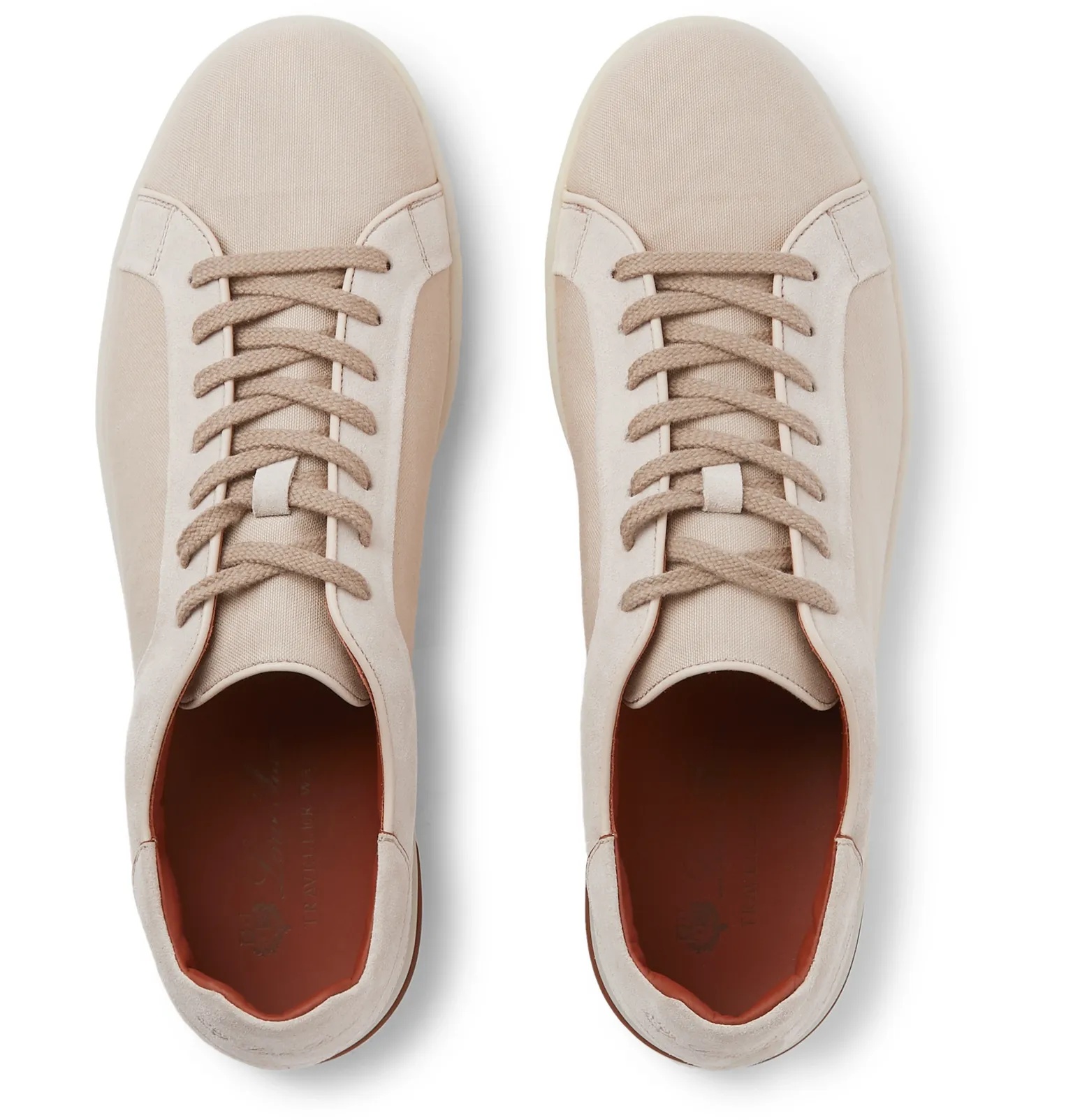 Traveller Suede and Canvas Sneakers - 8