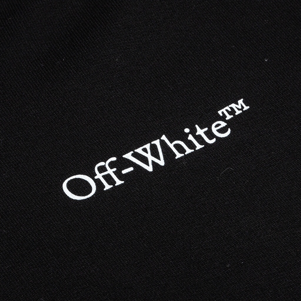OFF-WHITE C/O VIRGIL ABLOH CARAVAGGIO CROWNING OVER HOODIE - BLACK/WHITE - 3